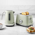 Breville Luxe Duo Kettle and Toaster Set Pistachio